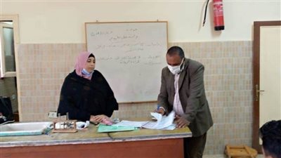 مدير الإدارة التعليمية ببئر العبد يتابع العملية التعليمية بالمدارس