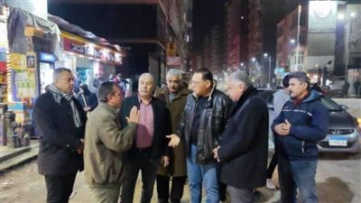 محافظ الشرقية يتابع أعمال رصف وتطوير الشوارع ببلبيس
