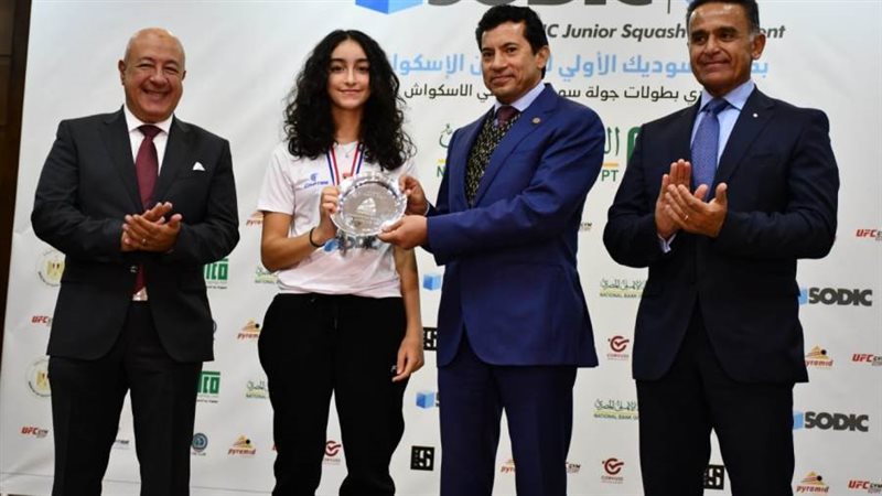 تألق كبير للاسكواش