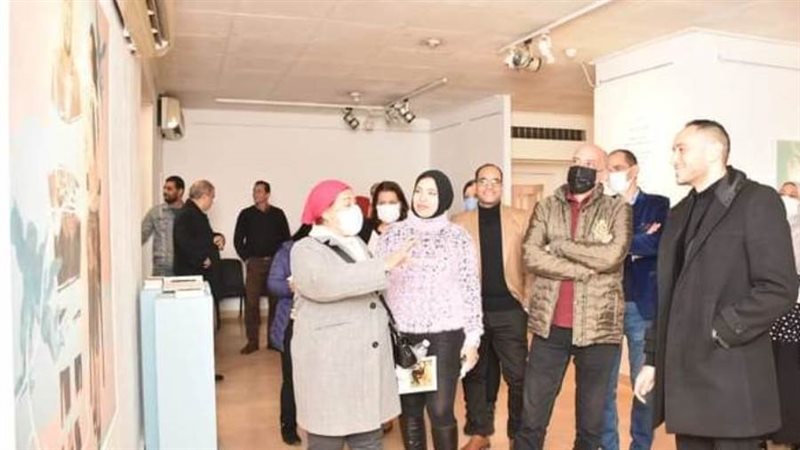 جانب من المعرض