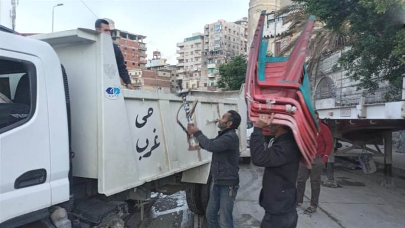 حملات بأحياء الإسكندرية