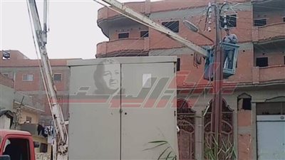 رفع كفاءة منظومة الإنارة العامة بمدينة قلين