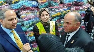 افتتاح معارض شتاء دافئ المجانية للأسر الفقيرة بكفر الشيخ