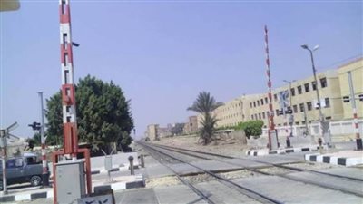بسبب الصيانة غلق مزلقان محطة ملوي جنوب المنيا