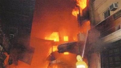 مصرع طفلة فى حريق هائل بشقة سكنية بشبرا الخيمة