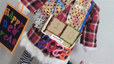 تصمم مجسم نتيجة العام لرجل الثلج  .. بالإسماعيلية