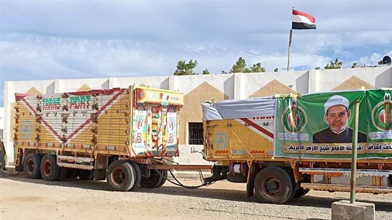 قافلة مساعدات من