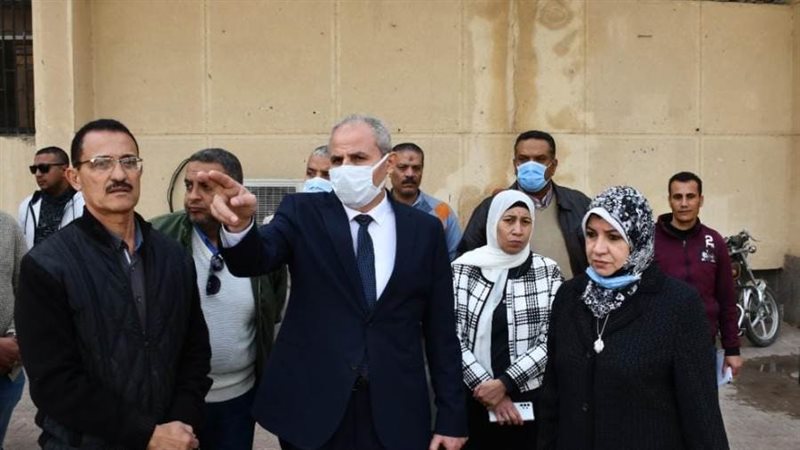 اثناء الجولة التفقدية