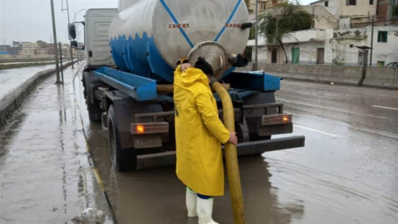 كسح الأمطار