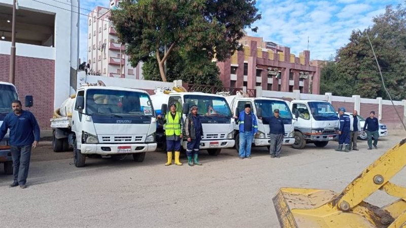 استعدادات مياه سوهاج