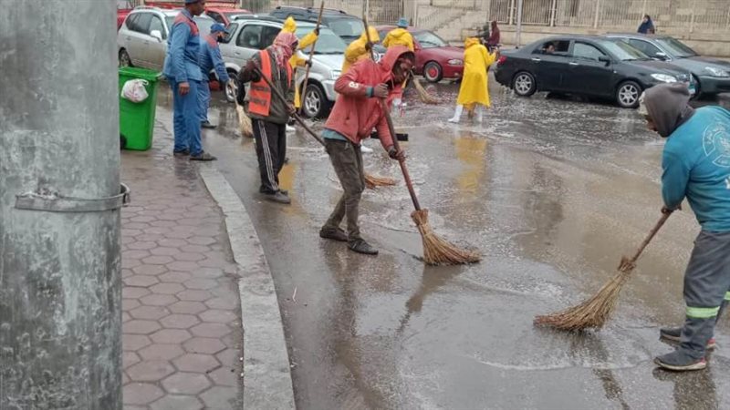 إزاحة مياه الأمطار