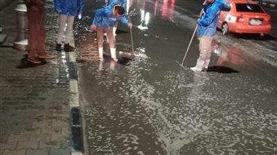 جهود الوحدات المحلية لمواجهة تداعيات موجة الطقس السيئ في الإسماعيلية 