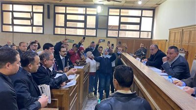 رفع جلسة محاكمة المتهم بقتل زوجته طبيبة الدقهلية