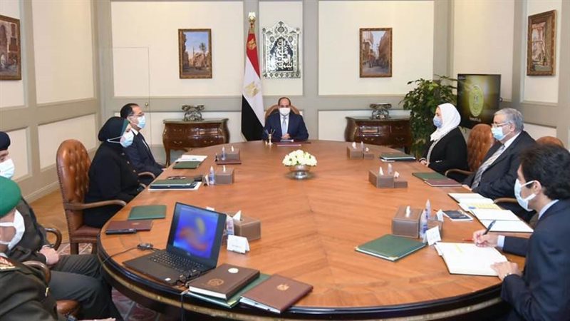 الرئيس السيسي خلال