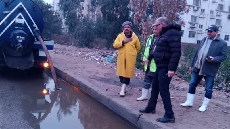 شفط مياه الأمطار