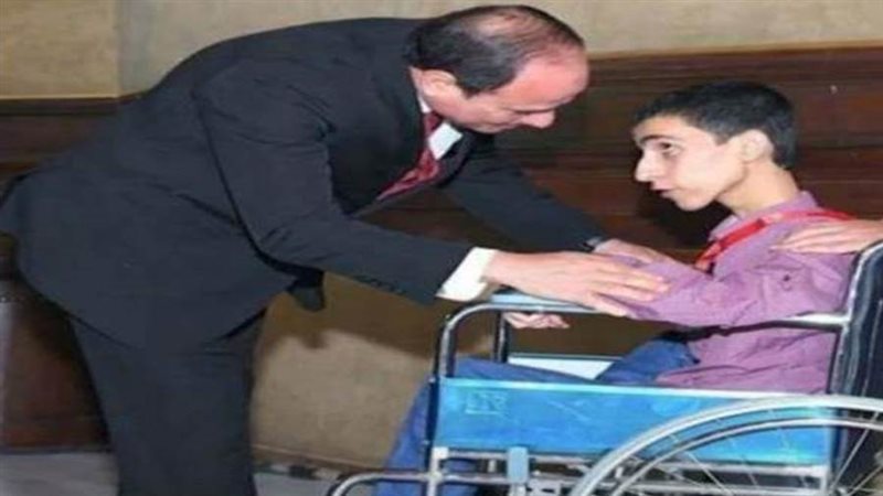 رئيس الجمهورية أثناء