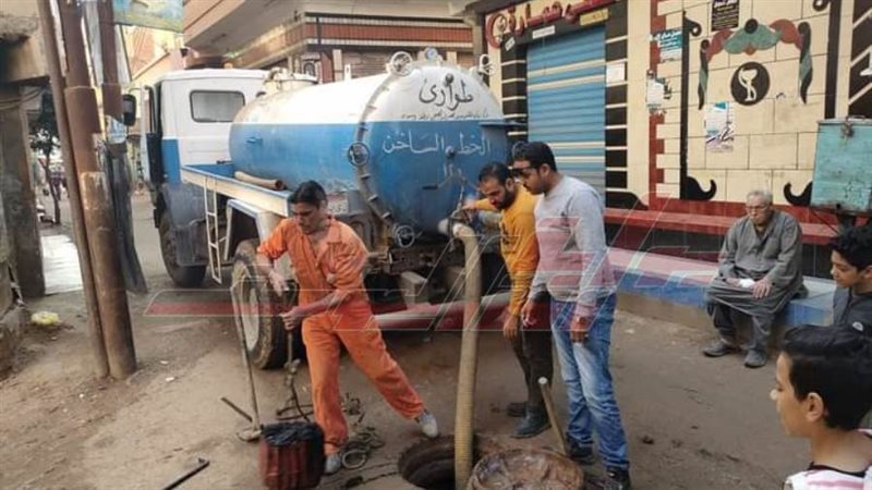 تسليك خطوط الصرف