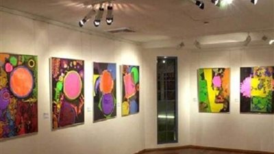 افتتاح معرض الفن التشكيلي 