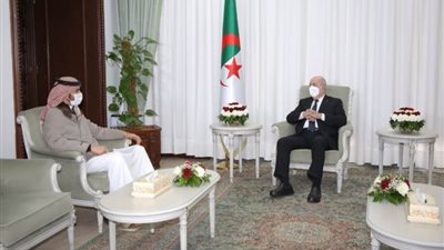 الرئيس الجزائري يستقبل الممثل الشخصي لأمير قطر