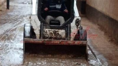 رفع كفاءة الطرق الرئيسية بسيدي غازي في كفر الشيخ