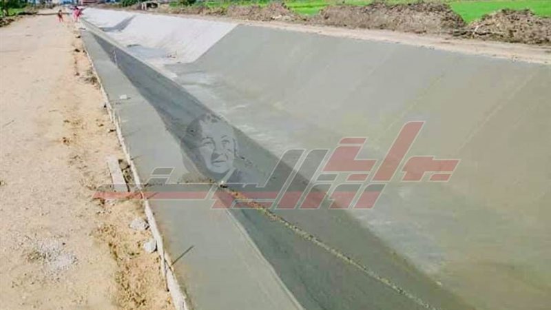 تبطين الترع