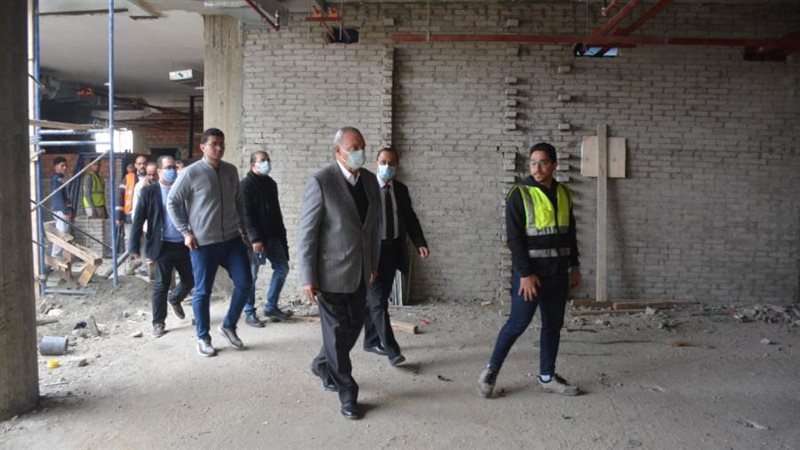 محافظ القليوبية يتفقد