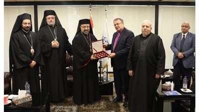 رئيس الطائفة الإنجيلية يستقبل بطريرك الكاثوليك للتهنئة بعيد الميلاد المجيد