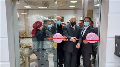 رئيس جامعة بنها يفتتح معرض مقتنيات الفن القبطي لطلاب التربية النوعية