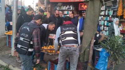 حملة مكبرة لإزالة الإشغالات بأحياء الإسكندرية