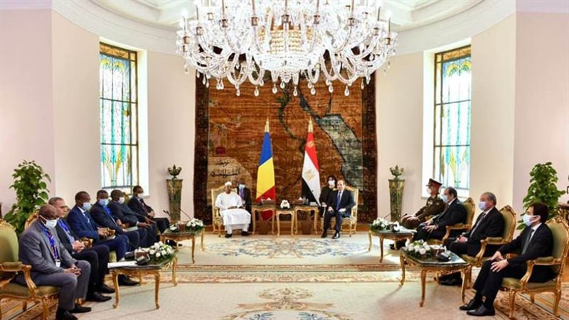 لقاء الرئيس مع إدريس