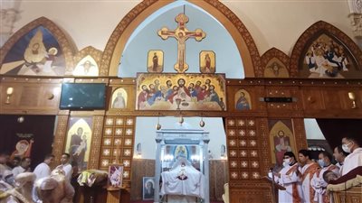 محافظ البحيرة يشهد قداس عيد الميلاد المجيد بمقر الكاتدرائية بدمنهور