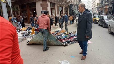 حملة مكبرة لإعادة الانضباط بوسط الإسكندرية