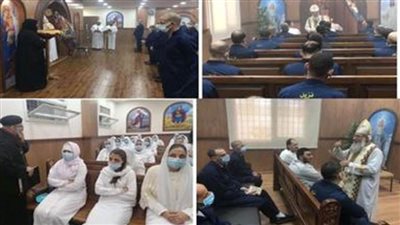 مراكز الإصلاح والتأهيل تستقبل عددا من رجال الدين المسيحى للاحتفال بعيد الميلاد المجيد