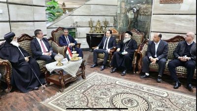 بمناسبة عيد الميلاد المجيد.. محافظ المنوفية يقدم التهنئة لنيافة الأنبا بنيامين والأخوة الأقباط