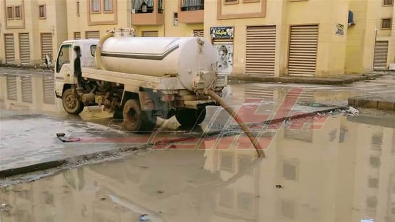 رفع مياه الأمطار