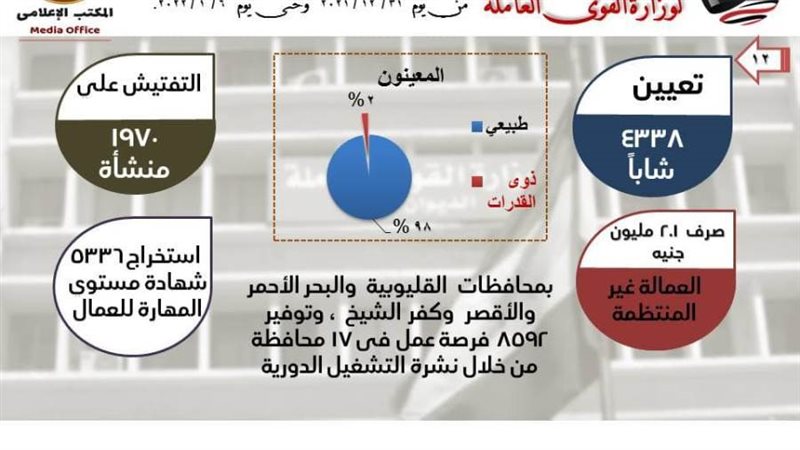 وزارة القوي العاملة