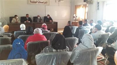 ندوة فى معهد الدراسات البيئية بجامعة العريش للتوعية بكورونا