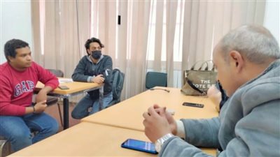تدريب طلاب جامعة حلوان للالتحاق بمشروع محو الأمية