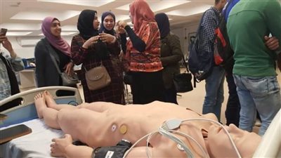 دورات تدريبية لطلاب جامعة حلوان على الإسعافات الأولية