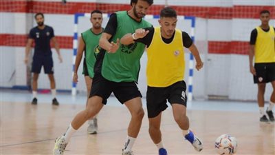 تأهيل لاعبي الزمالك في مجمع الصالات