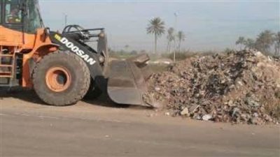 وحدة التدخل السريع بالشرقية ترفع 187طن قمامة ومخلفات خلال 2021