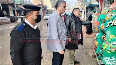 حملات مكبرة لرفع الإشغالات من شوارع كفر الشيخ