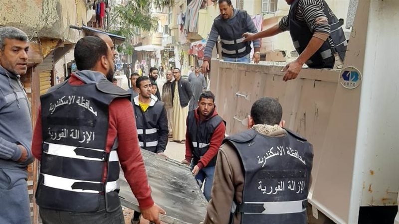 التصدى لأعمال البناء