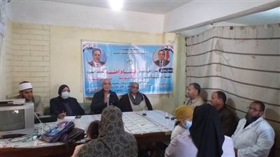 حياة كريمة.. قافلة سكانية شاملة بقرية دنشال بدمنهور