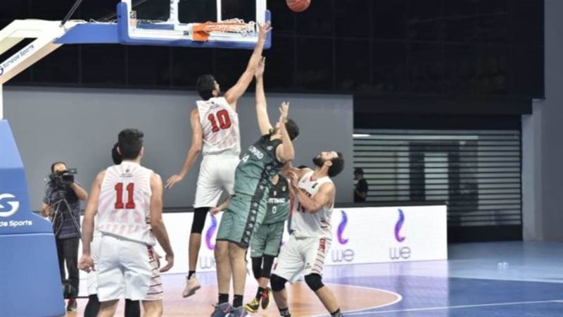 سلة الزمالك ضد الأتحاد