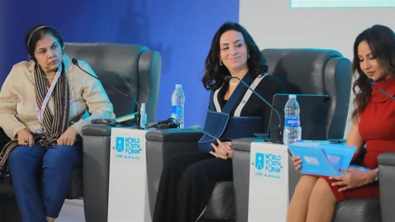 مايا مرسي خلال جلسة