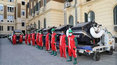 القاهرة تتسلم أحدث معدات للتحلص من مخلفات الميكانيكيا