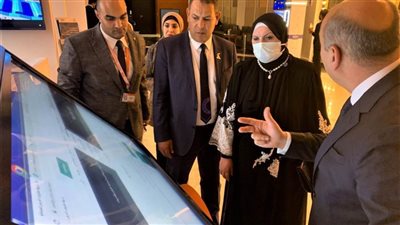 الزلاط: جناح الهيئة مزود بشاشات تتيح للشباب التعرف على المبادرة الرئاسية