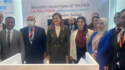 جناح التنسيقية يستقبل عددًا من الوزراء والشخصيات العامة وشباب من مختلف الجنسيات