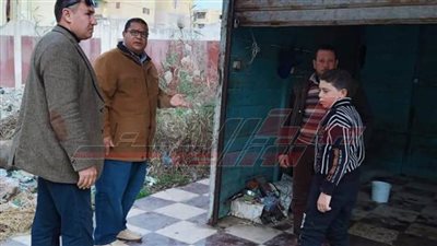 إزالة الإعلانات المخالفة وغير المرخصة بكفر الشيخ